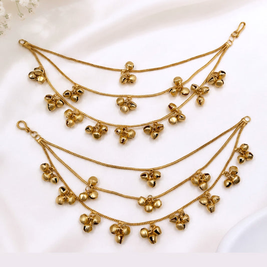 Kashmiri Ghungroo Sahara Earring Chain