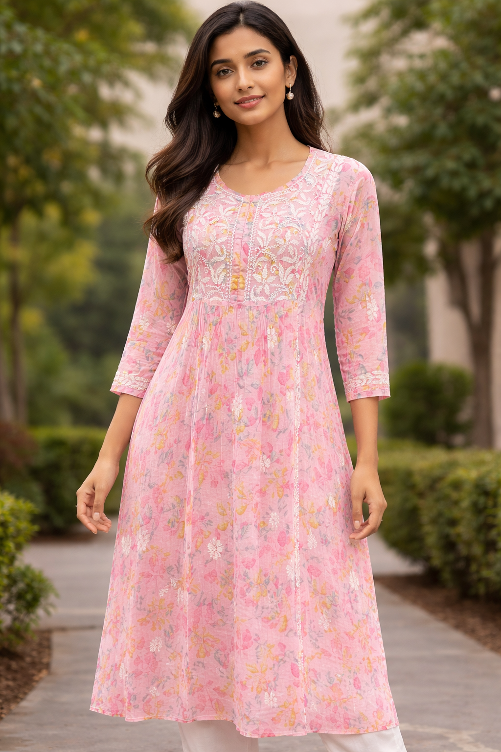 A-Line Long Kurti