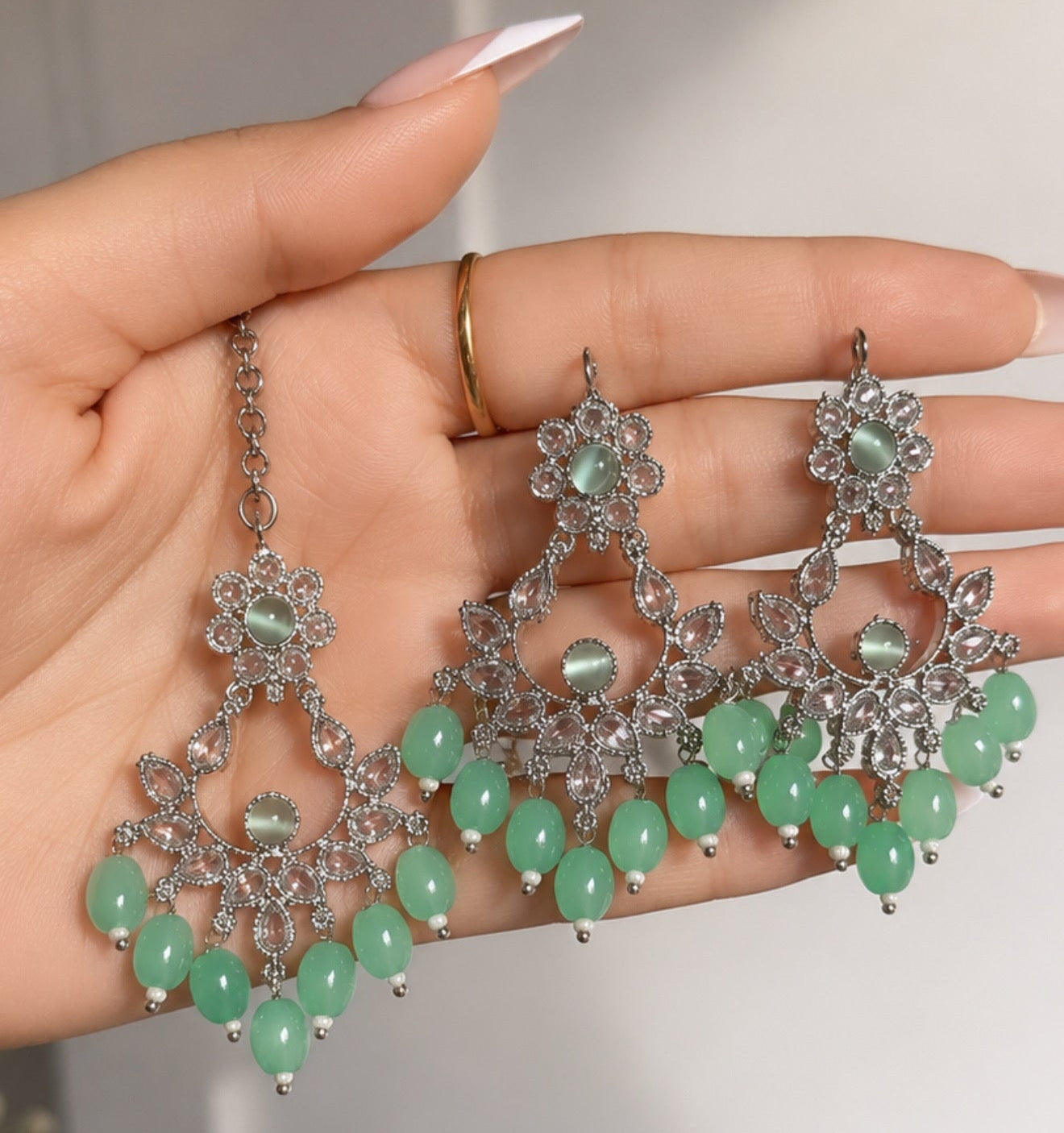 Sana Polki Necklace Set