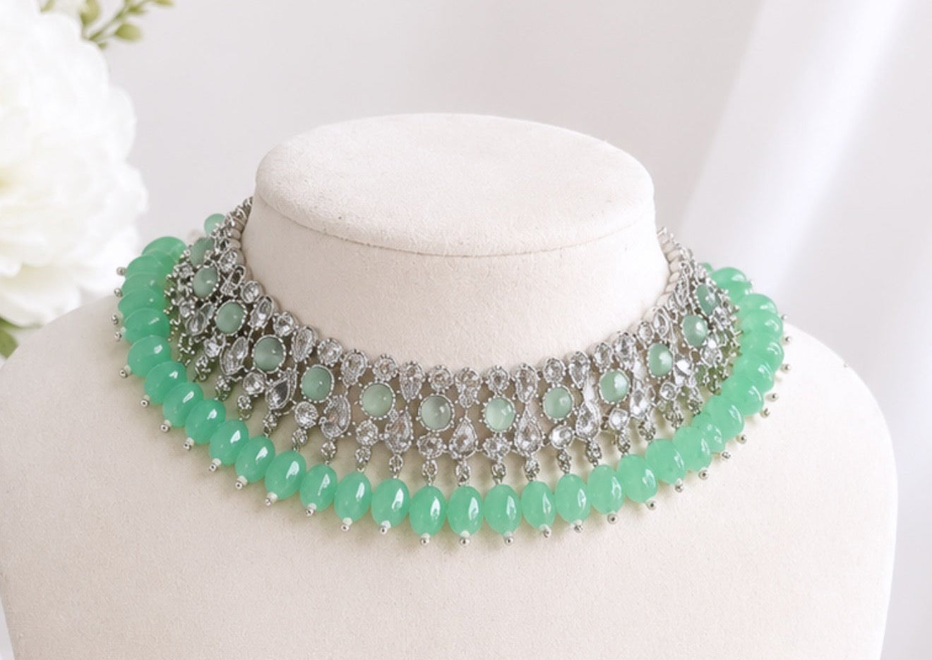 Sana Polki Necklace Set