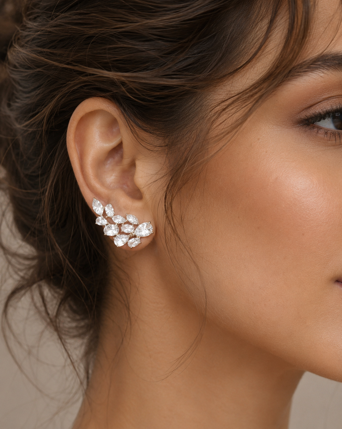 Cubic Zirconia Premium Quality Studs