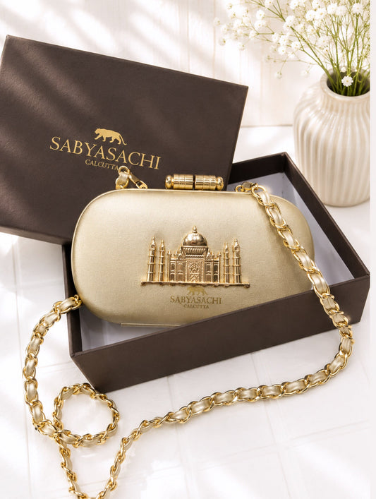 Sabya Premium Quality Taj Mahal Clutch