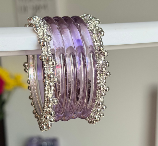 Nandini Glossy Bangle Set