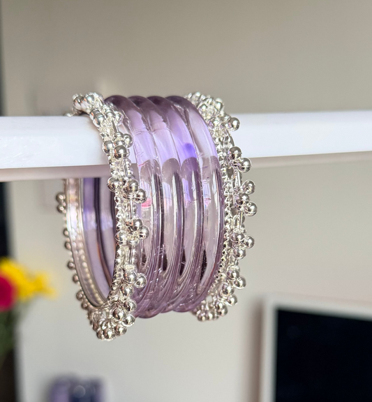 Nandini Glossy Bangle Set