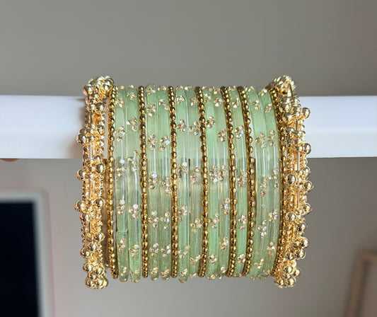 Sonam Glass Bangle Set