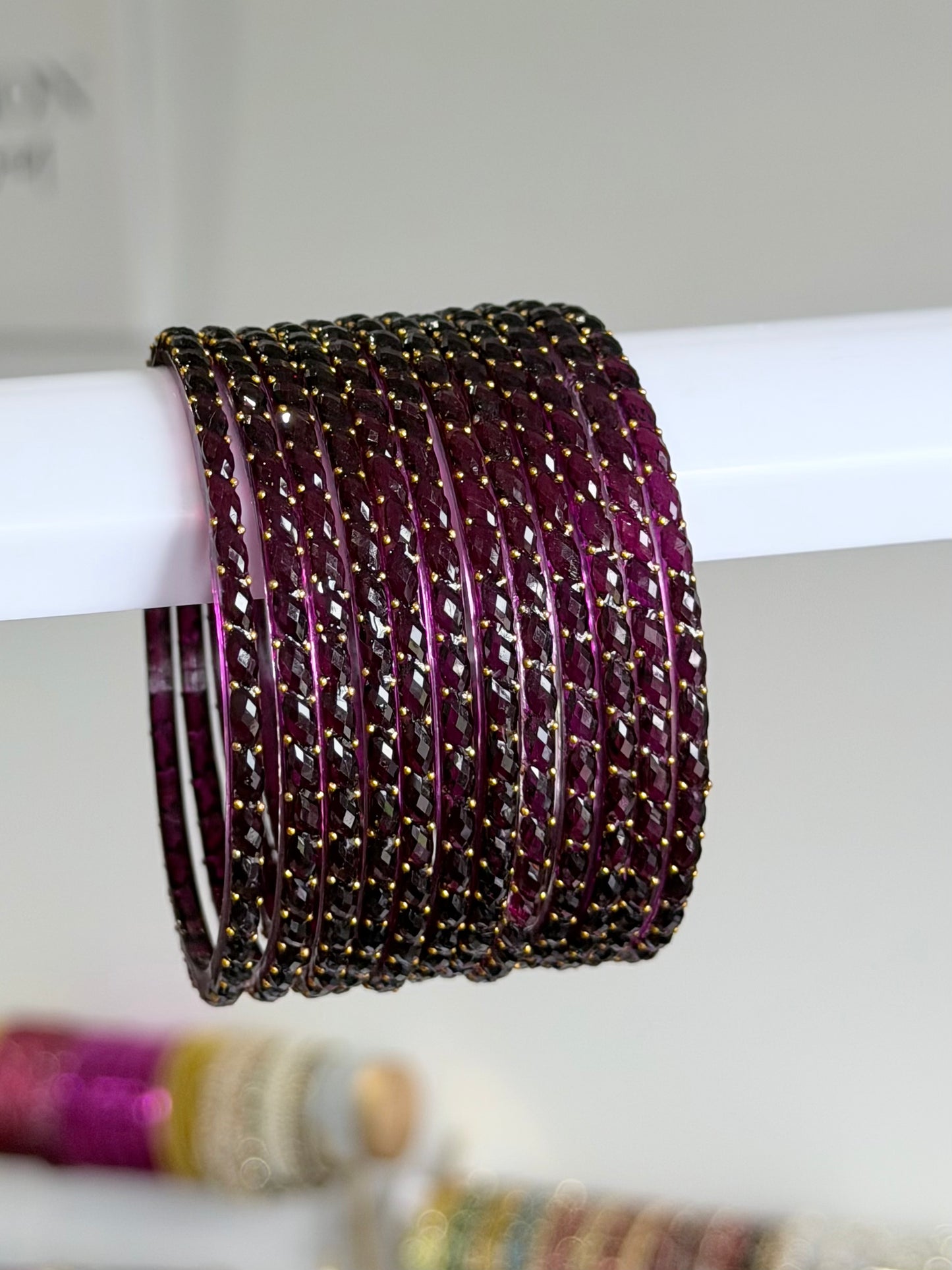 Sophia Raindrop Bangle Set
