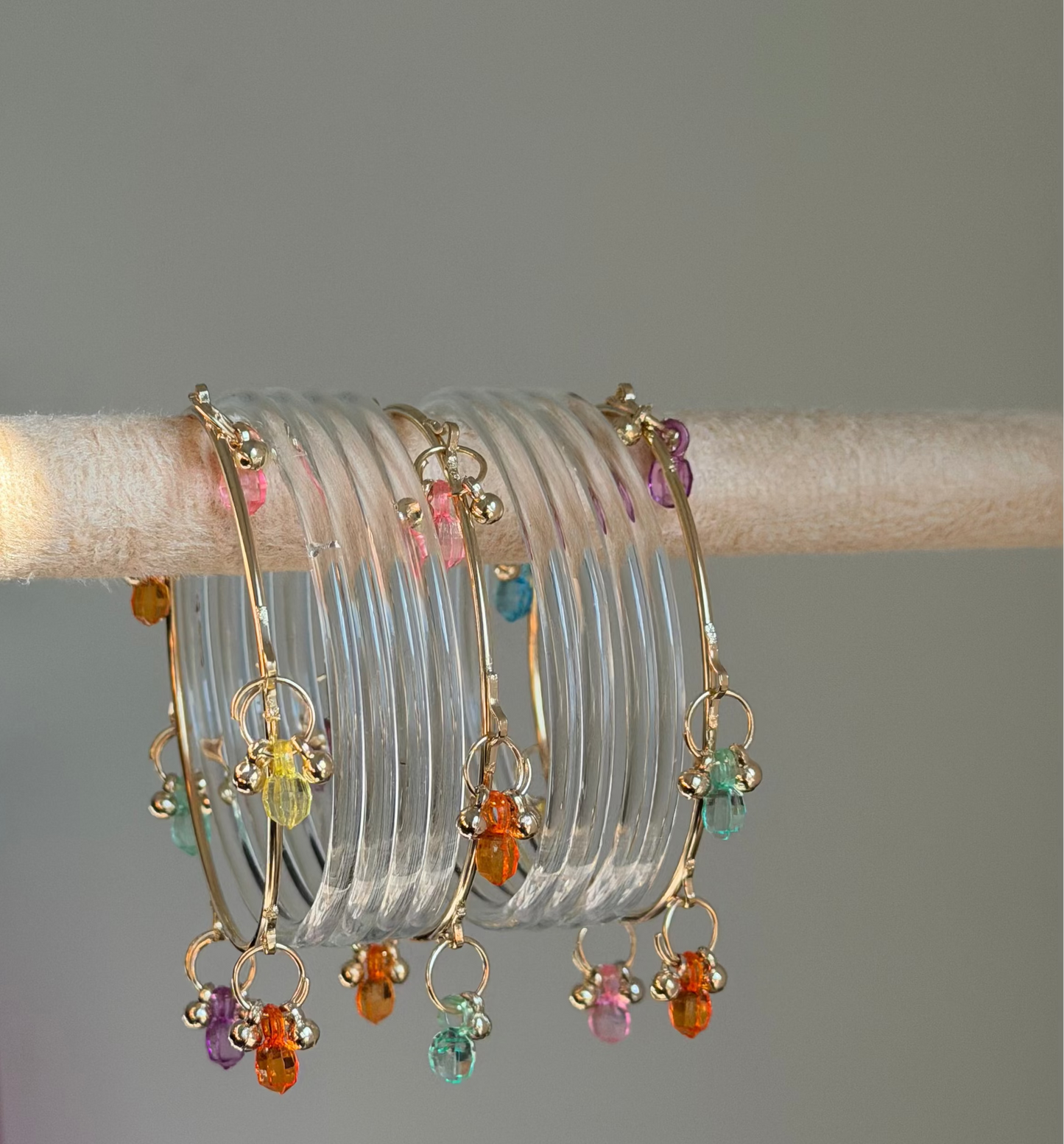 Sia Glass Bangle Set