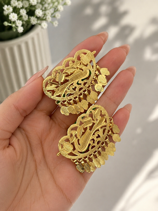 Jadau Hair Clip Set of Two